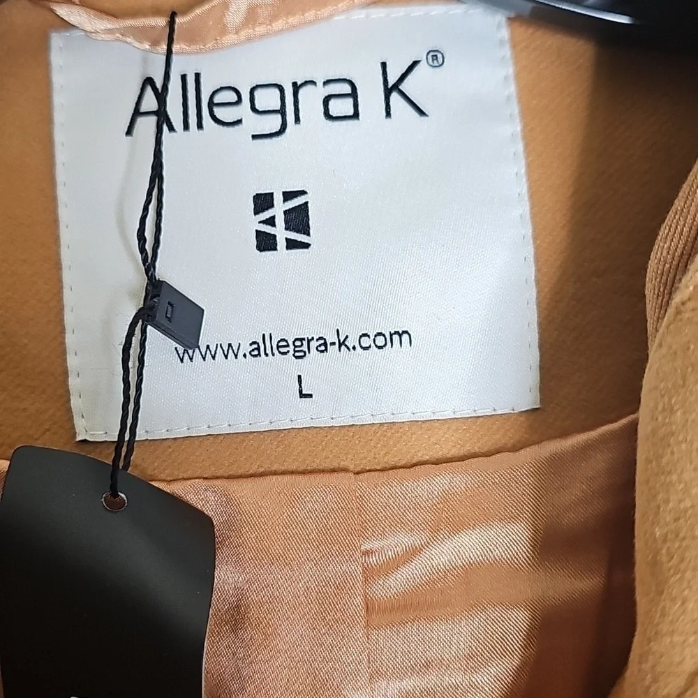 Allegra K Women's Casual Winter Outwear Hooded Button Peacoat Toggle Duffle Coat